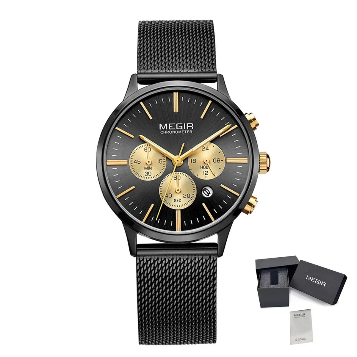 MEGIR Brand Luxury Women Watches Fashion Quartz Ladies Watch Sport Relogio Feminino Wristwatch Waterproof Dress Clock 2011