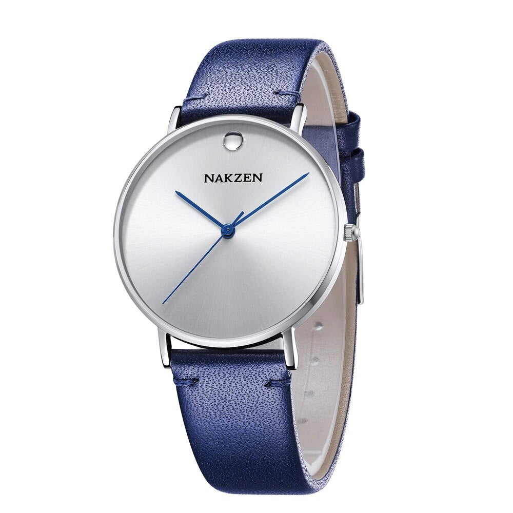 NAKZEN 2020 New Men's Watches Top Brand Luxury Quartz Watch Men Leather Waterproof Cool Watch Man Clocks Relogio Masculino