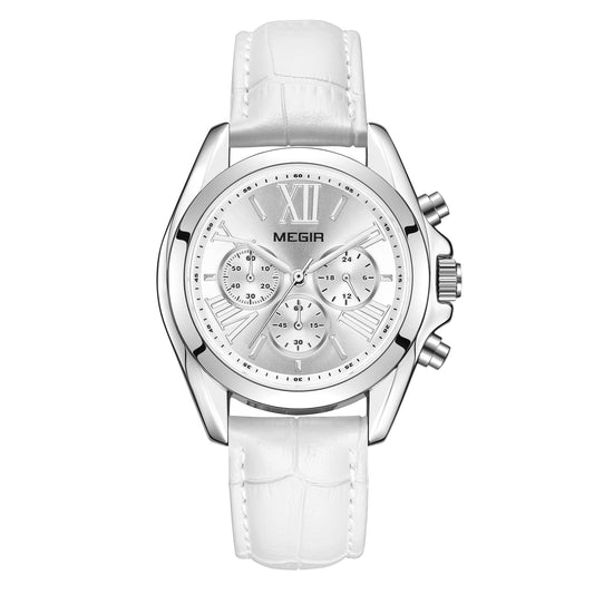 MEGIR Watch for Women Top Brand Luxury Ladies Fashion Wristwatch Leather Waterproof Elegant Dress Quartz Female Clock 2114