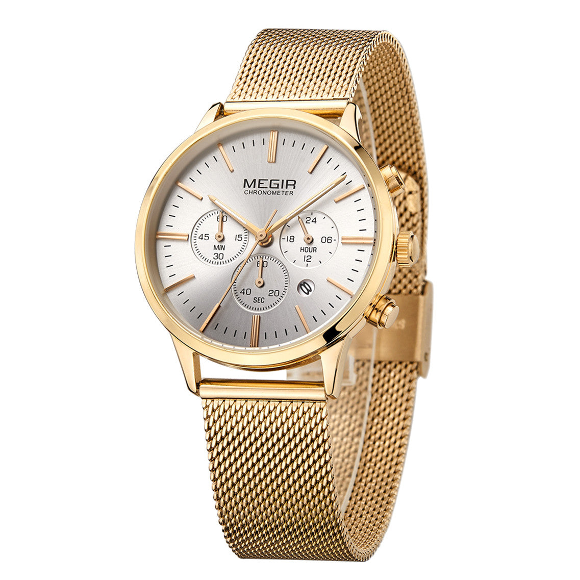 MEGIR Brand Luxury Women Watches Fashion Quartz Ladies Watch Sport Relogio Feminino Wristwatch Waterproof Dress Clock 2011