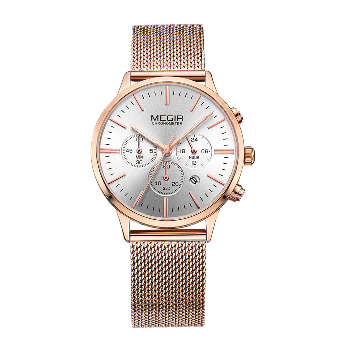 MEGIR Brand Luxury Women Watches Fashion Quartz Ladies Watch Sport Relogio Feminino Wristwatch Waterproof Dress Clock 2011