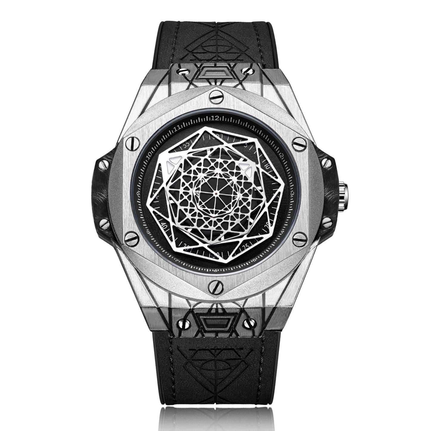 RUIMAS Men's Watches Fashion Sport Quartz Watch for Men Reloj Hombre Leather Belt Wrist Watch Waterproof Casual Clock 533