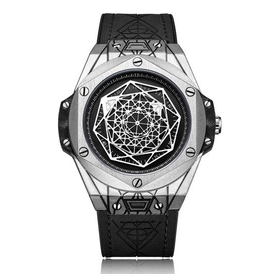 RUIMAS Men's Watches Fashion Sport Quartz Watch for Men Reloj Hombre Leather Belt Wrist Watch Waterproof Casual Clock 533