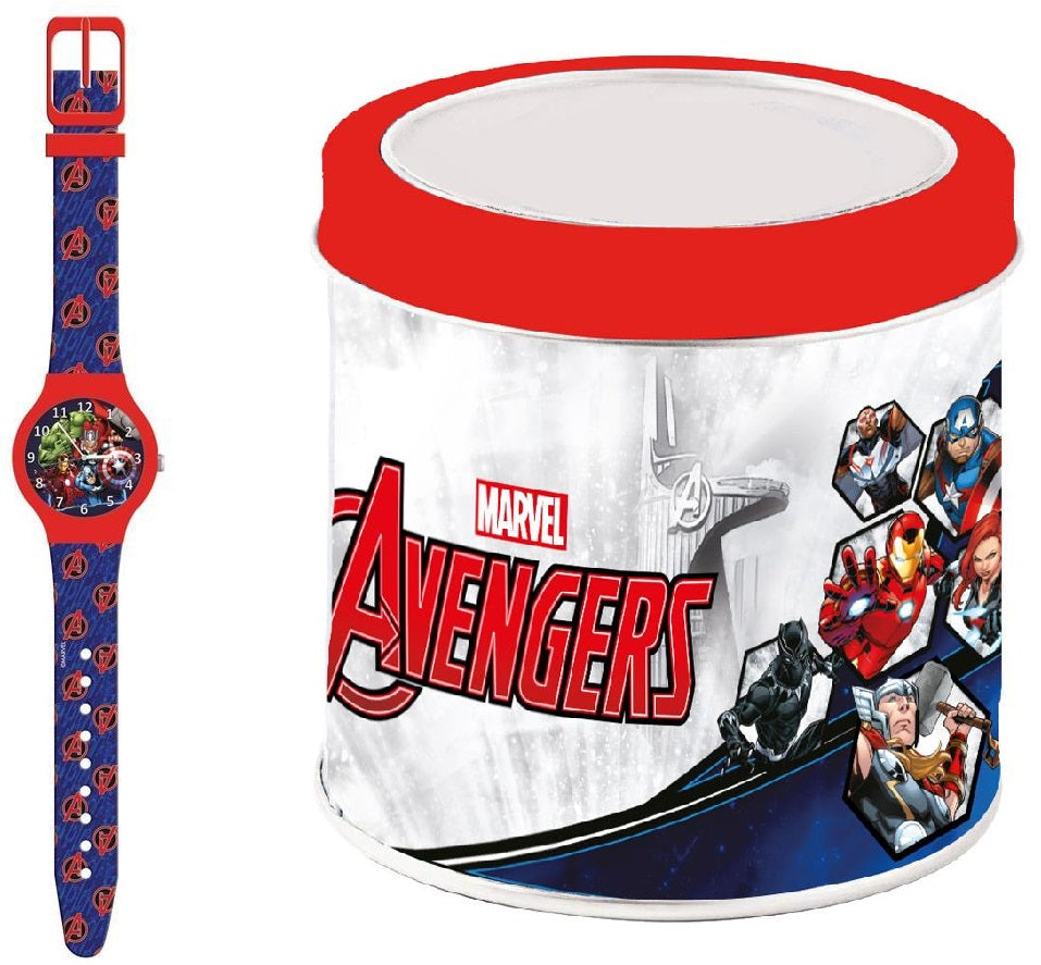 MARVEL KID WATCH Mod. AVENGERS - Tin Box